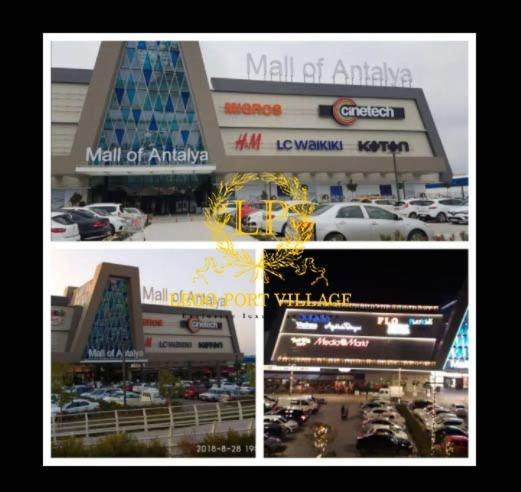 Close Airport,Mall Of Antalya Shopping Center,Tram Station Екстер'єр фото